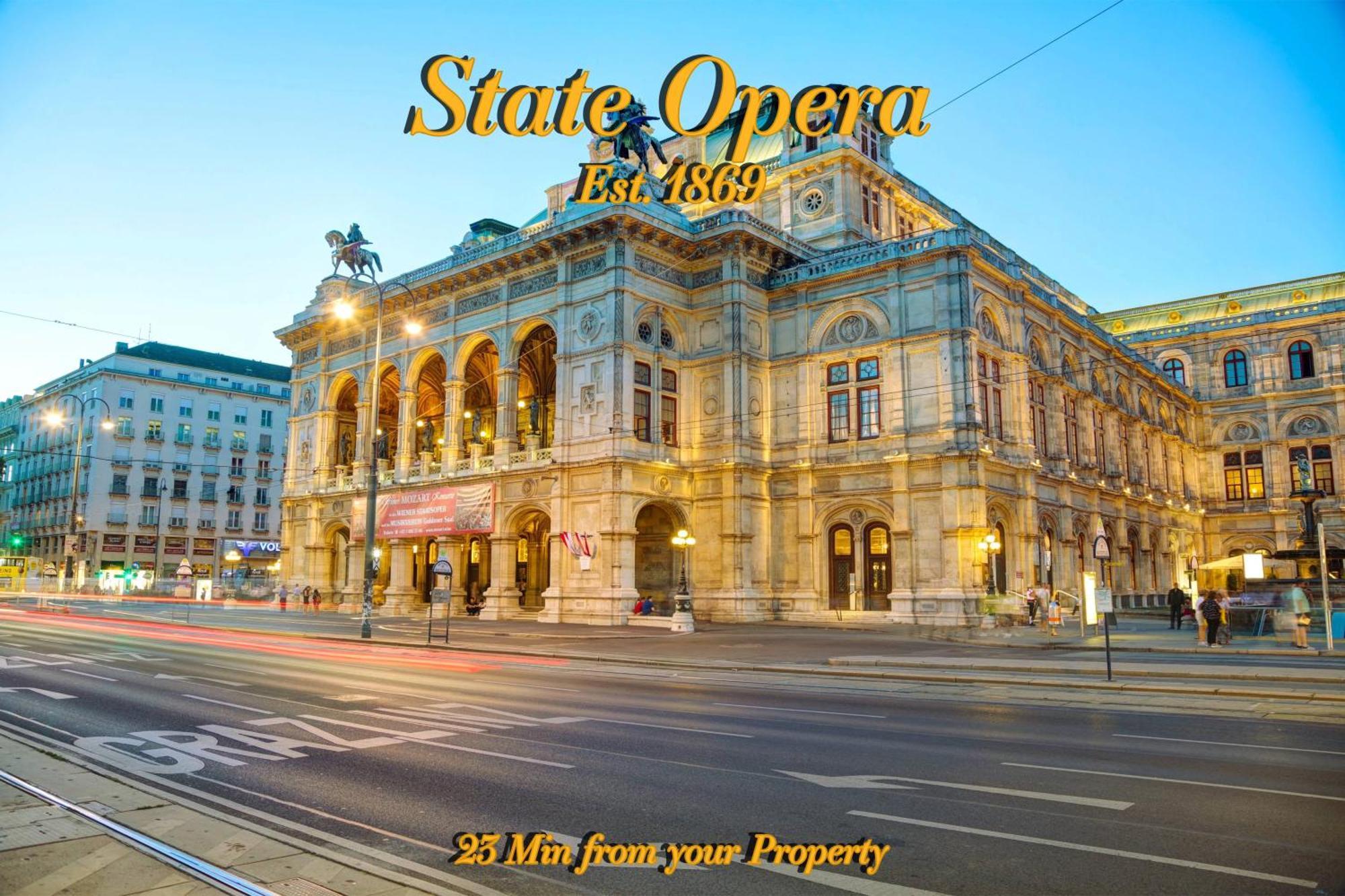 Welcoming 2Br Apt. Near Danube & Millenium Tower Wien Exterior foto