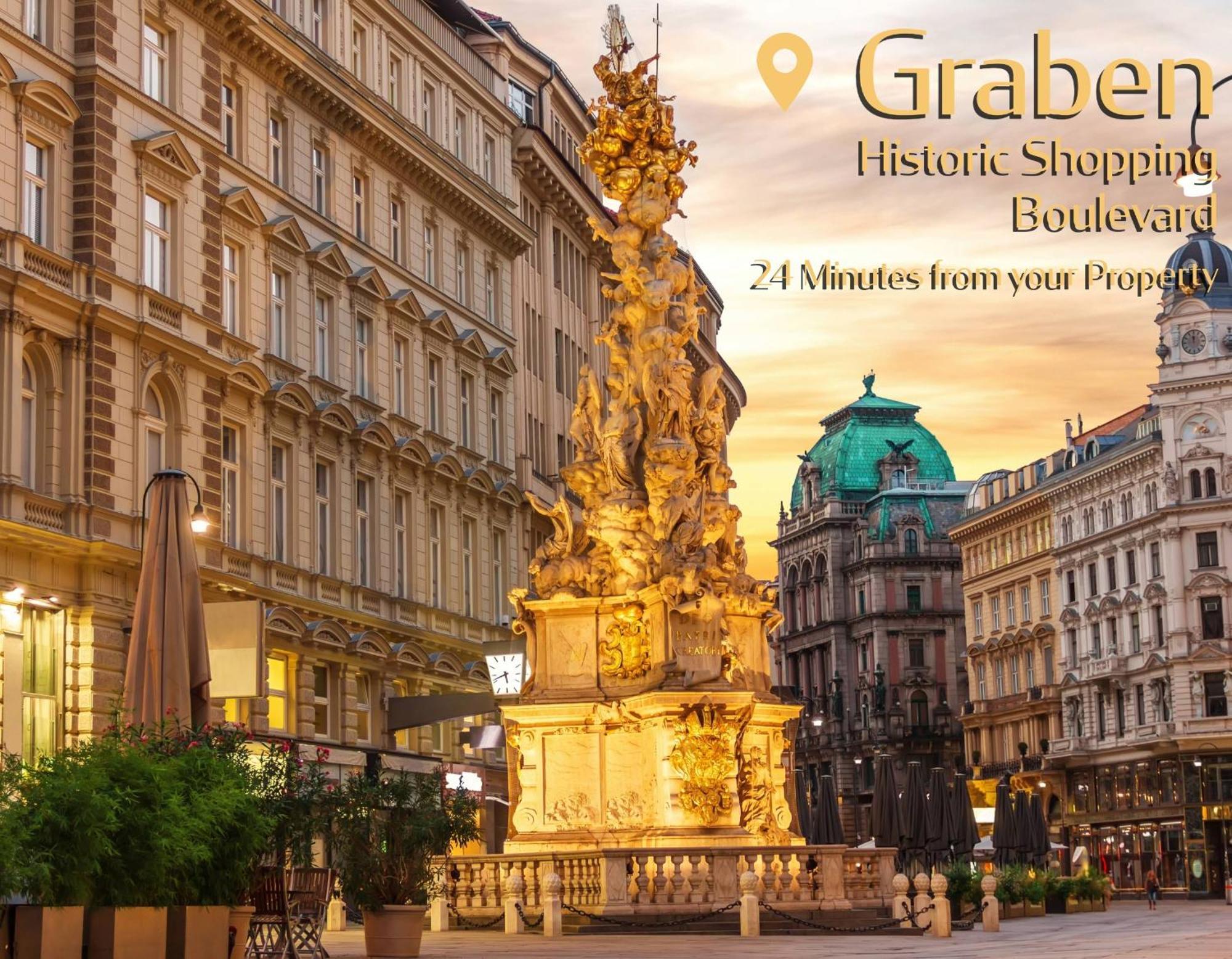 Welcoming 2Br Apt. Near Danube & Millenium Tower Wien Exterior foto